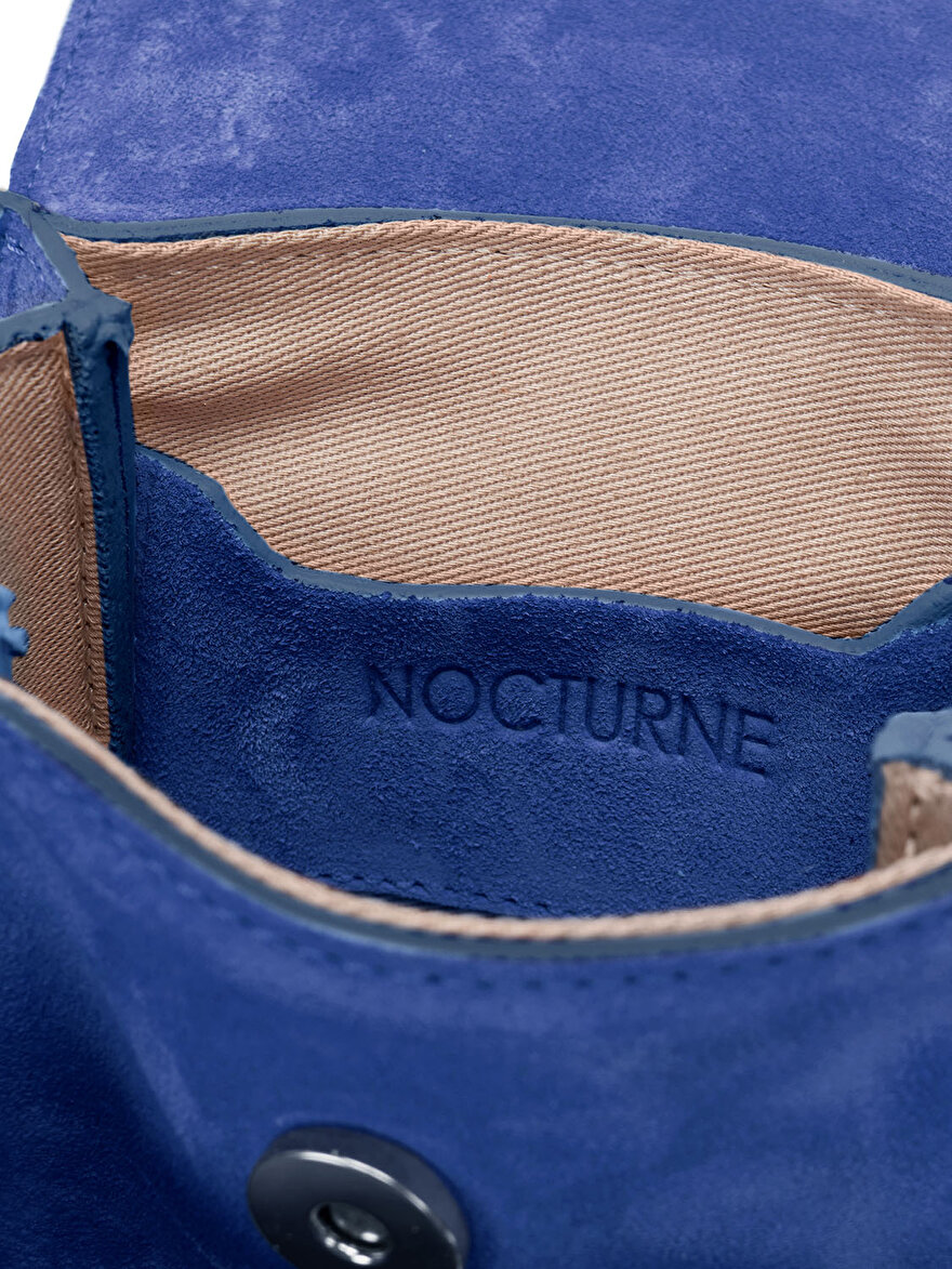 Nocturne Askılı Mini Süet Çanta