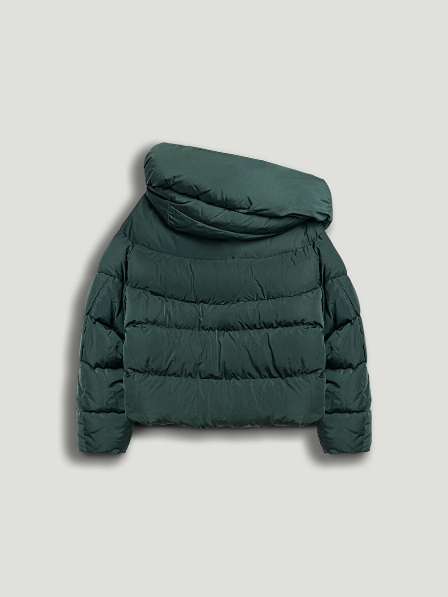 Nocturne Kapüşonlu Şişme Mont