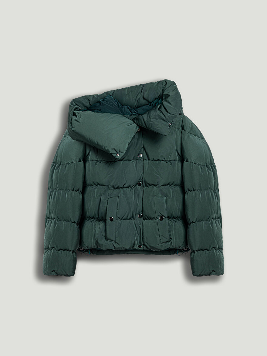 Nocturne Kapüşonlu Şişme Mont