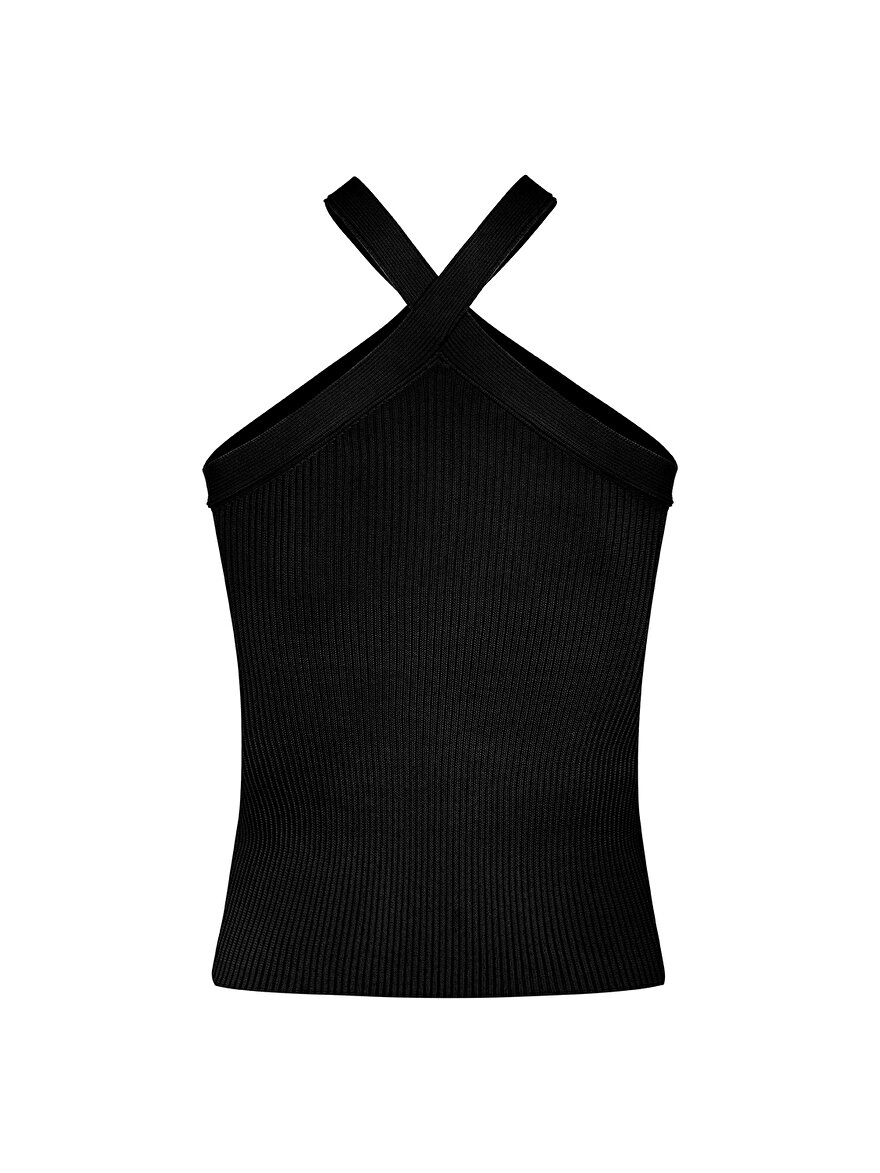 Nocturne Halter Yaka Triko