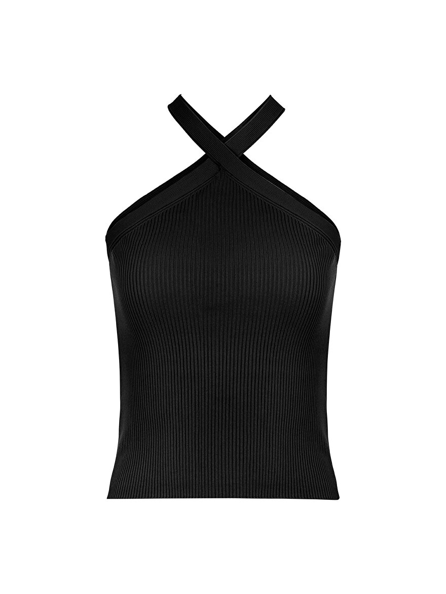 Nocturne Halter Yaka Triko