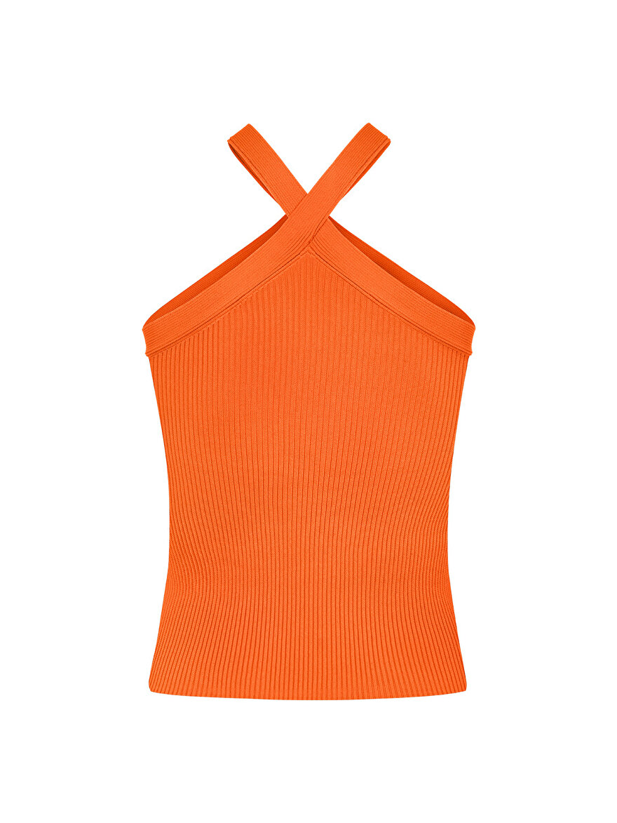 Nocturne Halter Yaka Triko