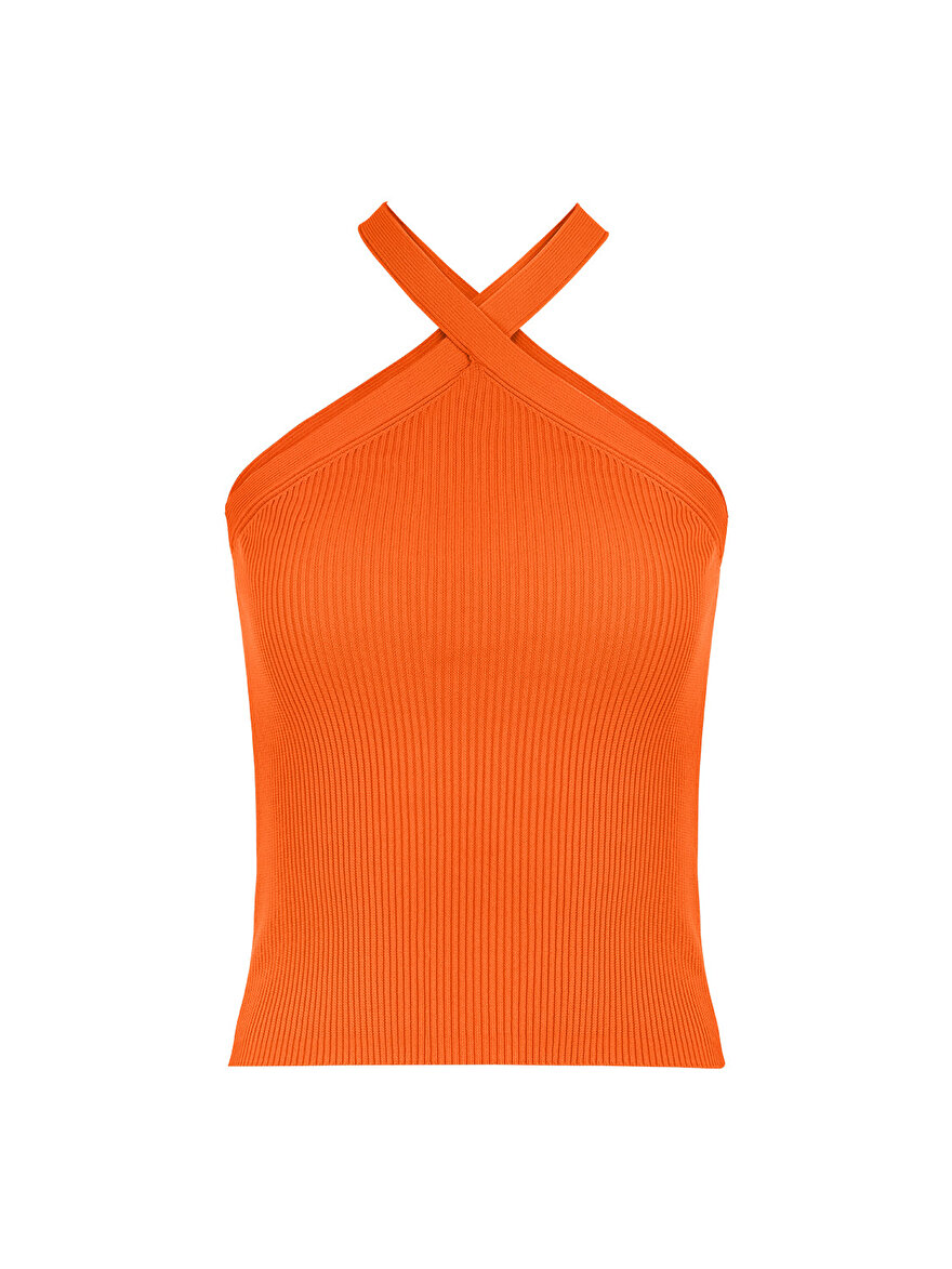 Nocturne Halter Yaka Triko
