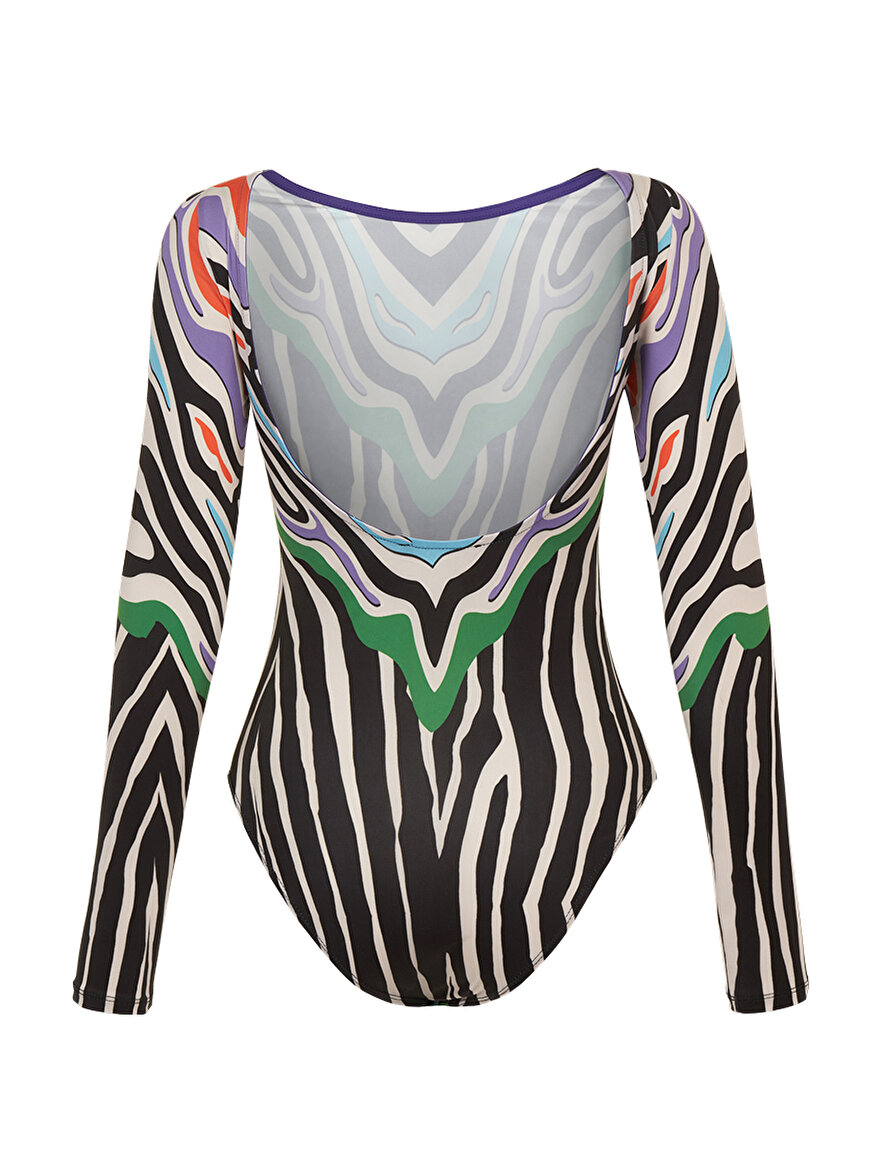 Nocturne Zebra Desen Body