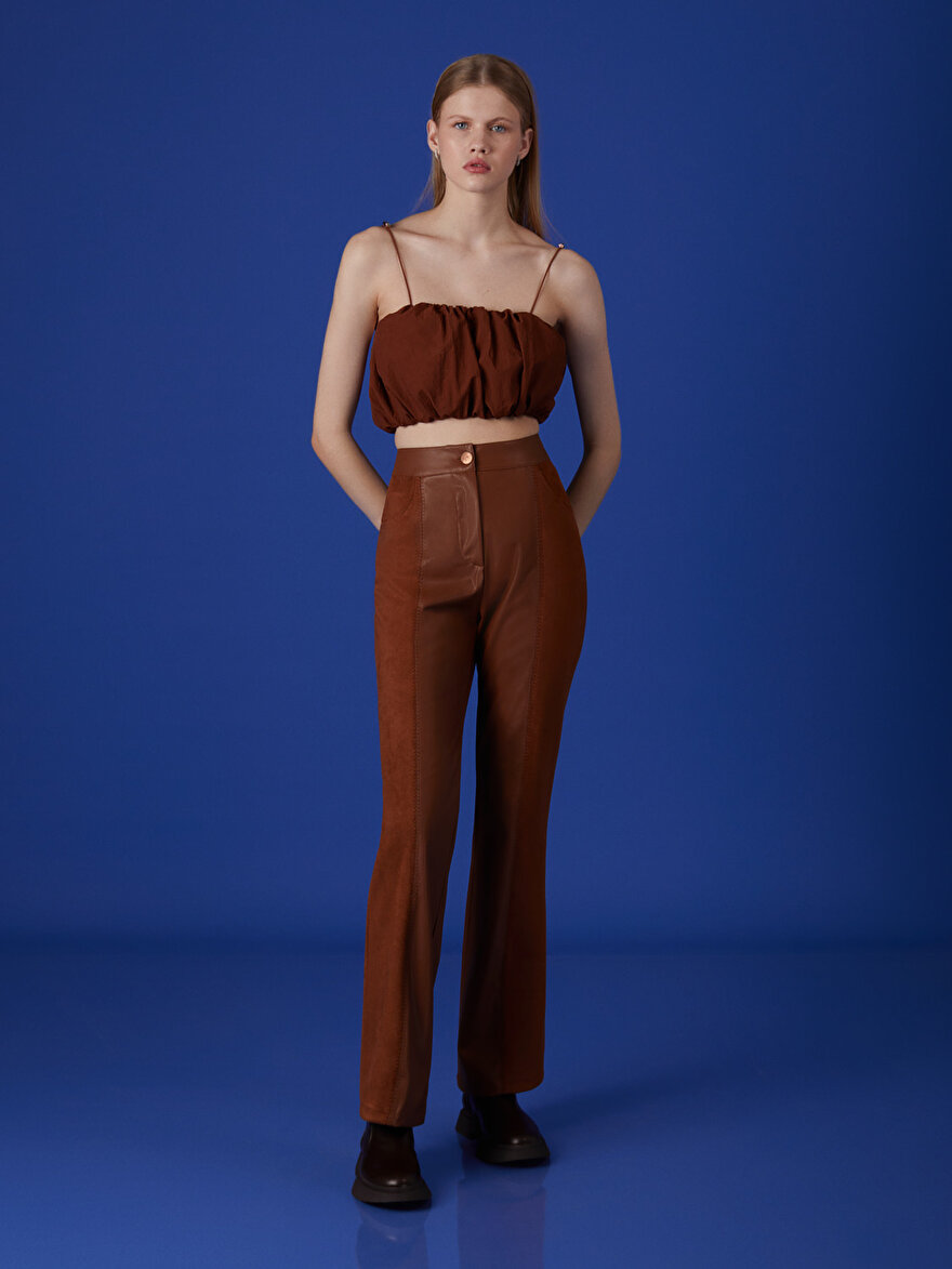 Nocturne İp Askılı Crop Top