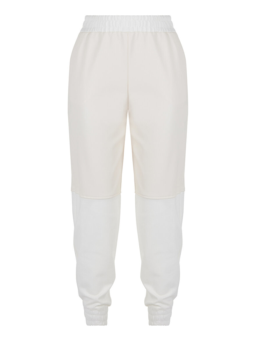 Nocturne Suni Deri Garnili  Jogging Pantolon