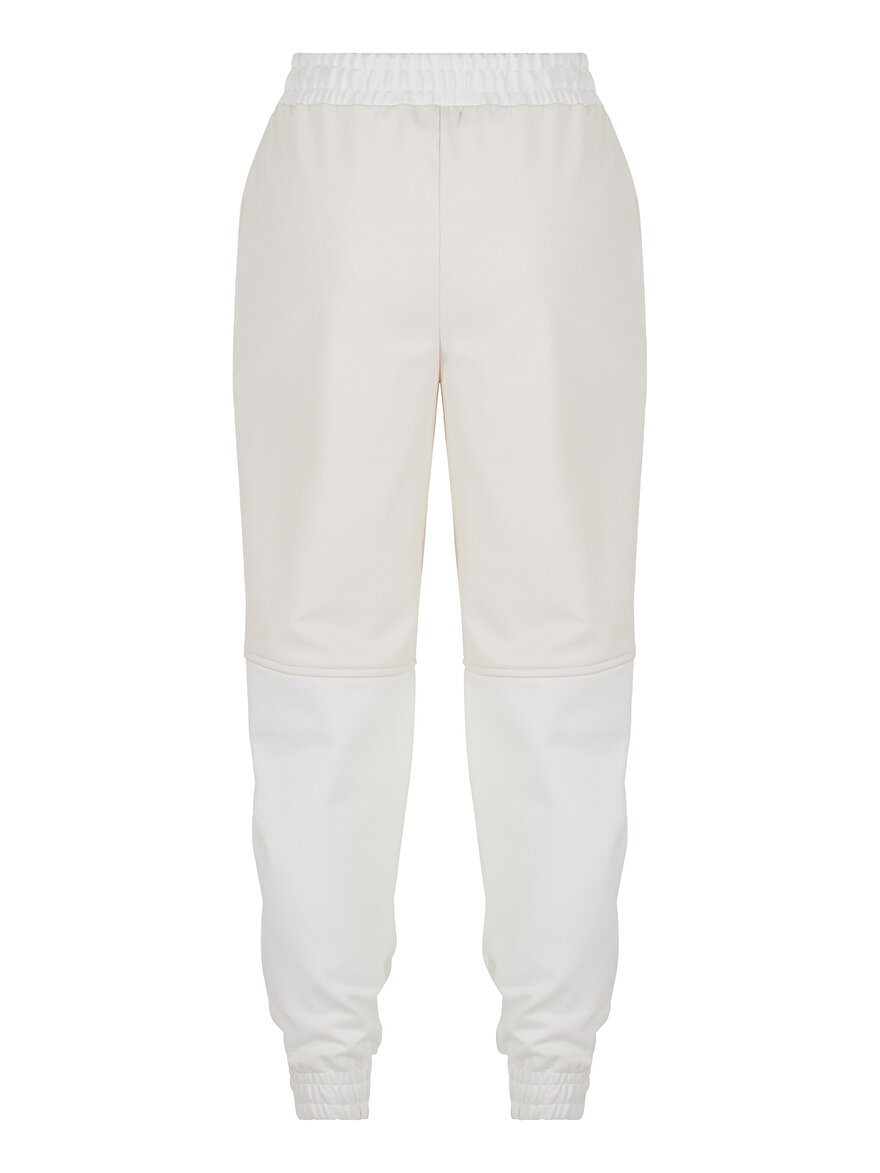 Nocturne Suni Deri Garnili  Jogging Pantolon
