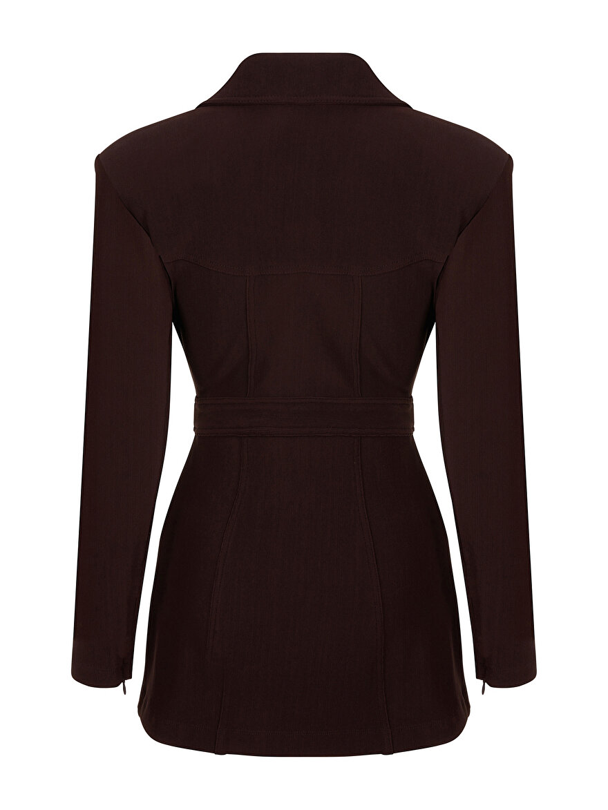 Nocturne Vatkalı Kruvaze Blazer