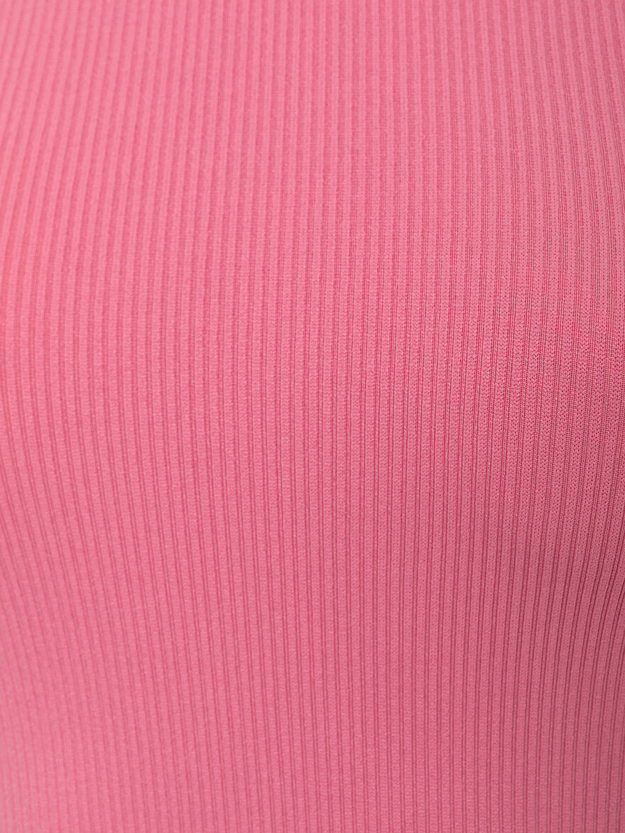 Nocturne Fitilli Örme Crop Top