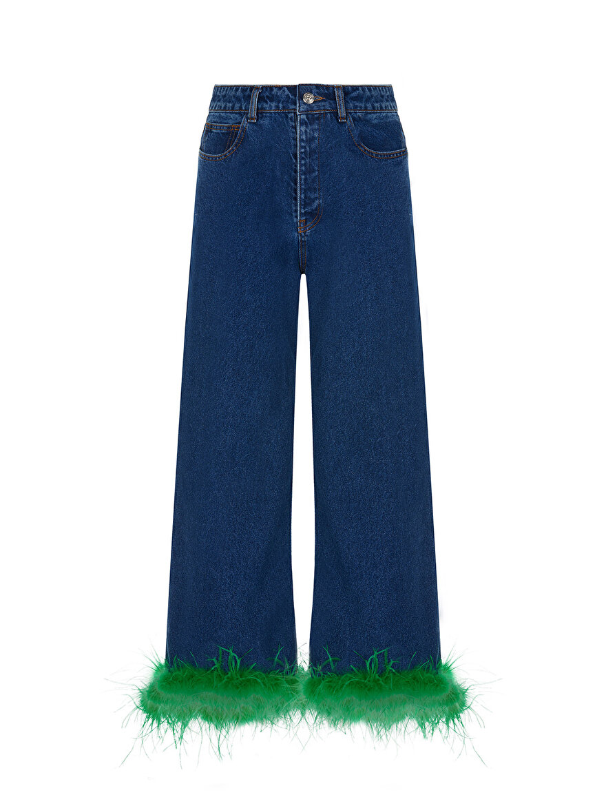 Nocturne Otriş Detaylı Jean Pantolon