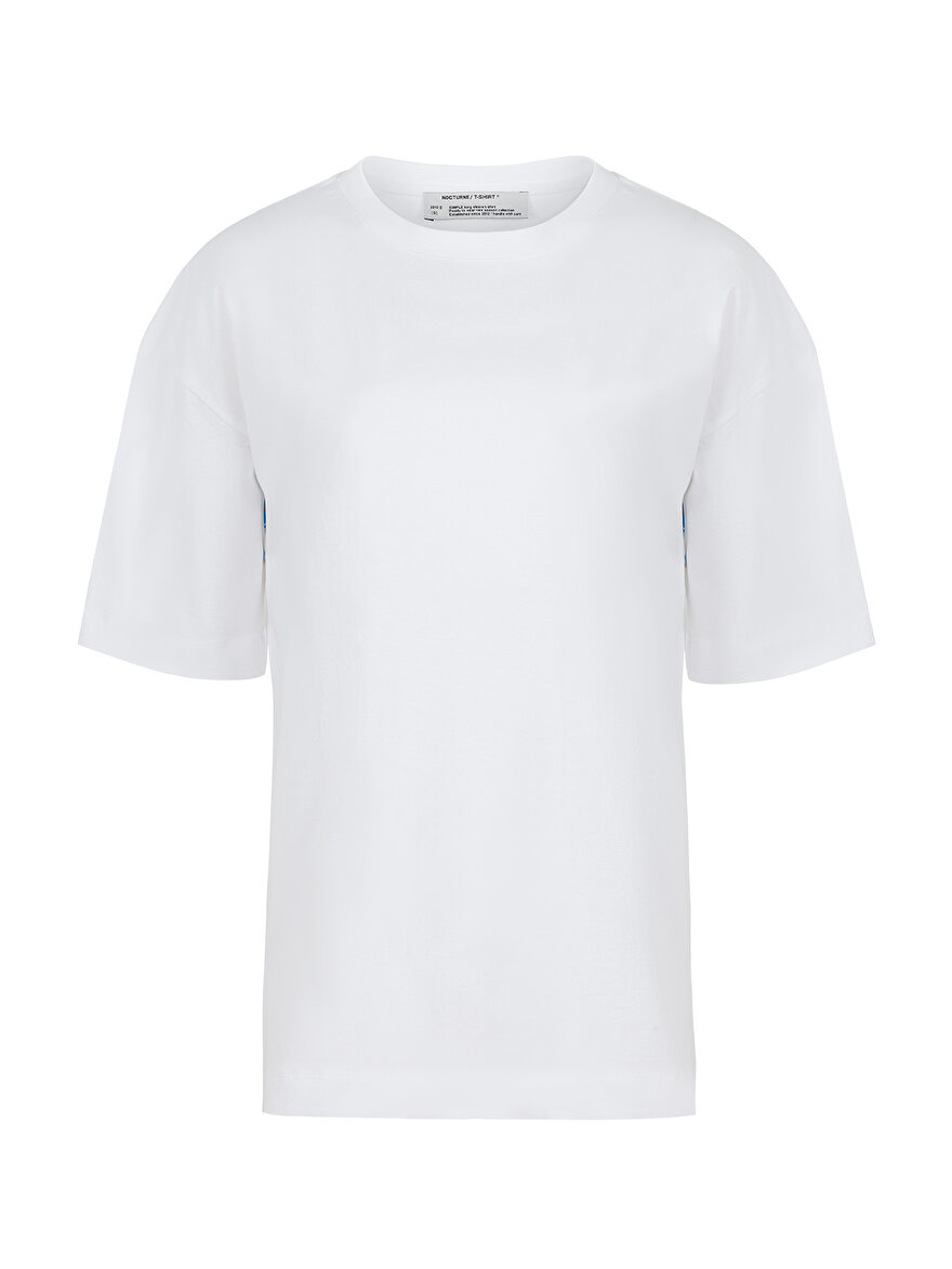 Nocturne Desenli Oversize T-Shirt