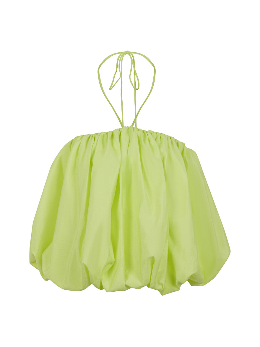 Nocturne Büzgü Detaylı Crop Top