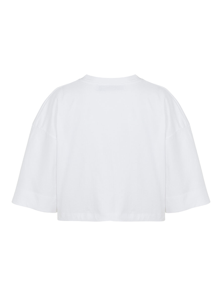 Nocturne Oversize Crop T-Shirt