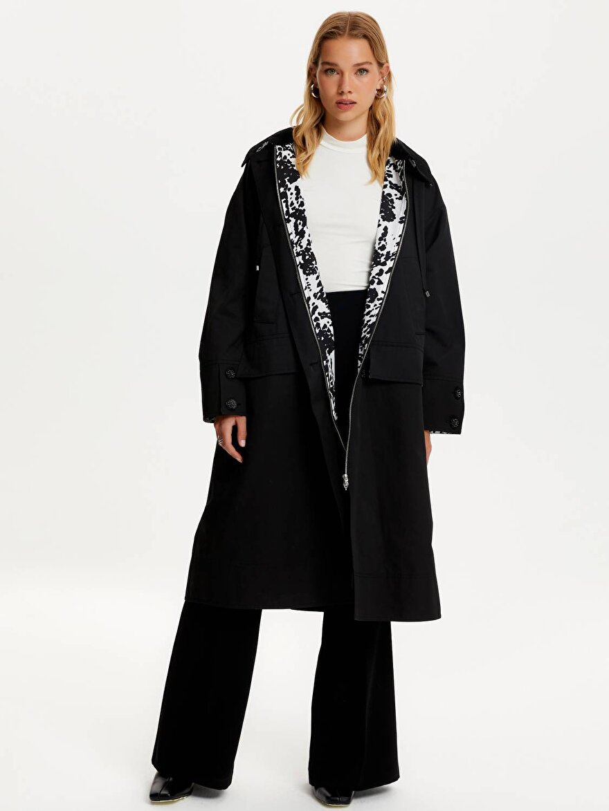 Nocturne Oversize Trençkot