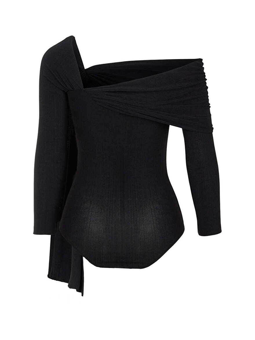 Nocturne Asimetrik Detaylı Body
