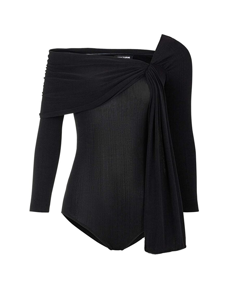 Nocturne Asimetrik Detaylı Body