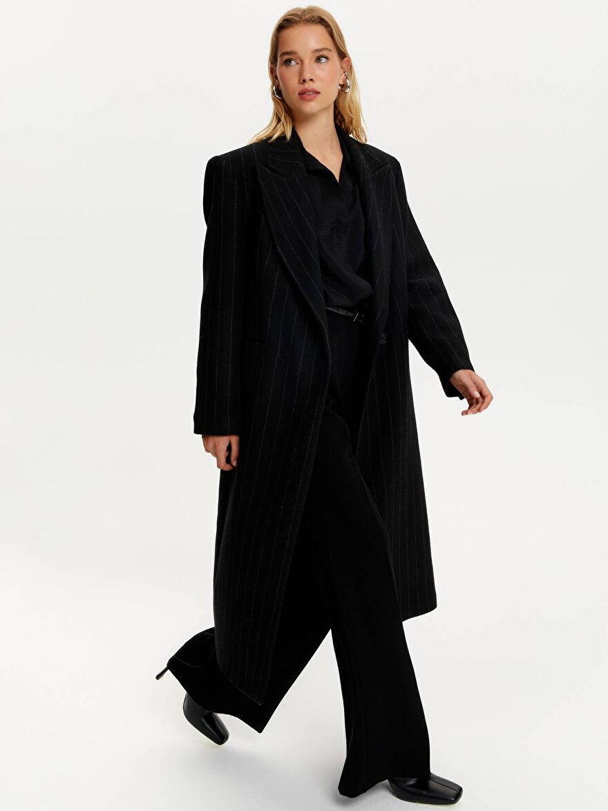 Nocturne Vatkalı Kaşe Kaban