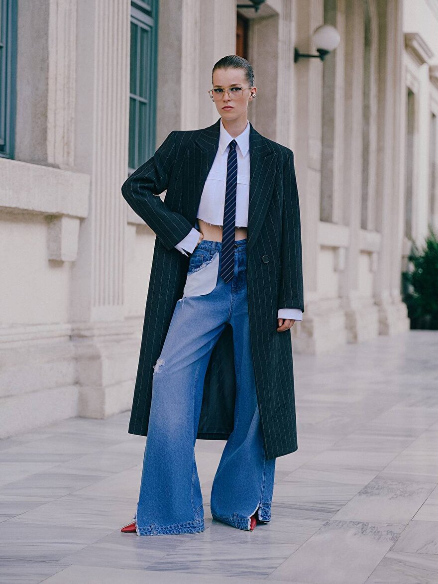 Nocturne Vatkalı Kaşe Kaban