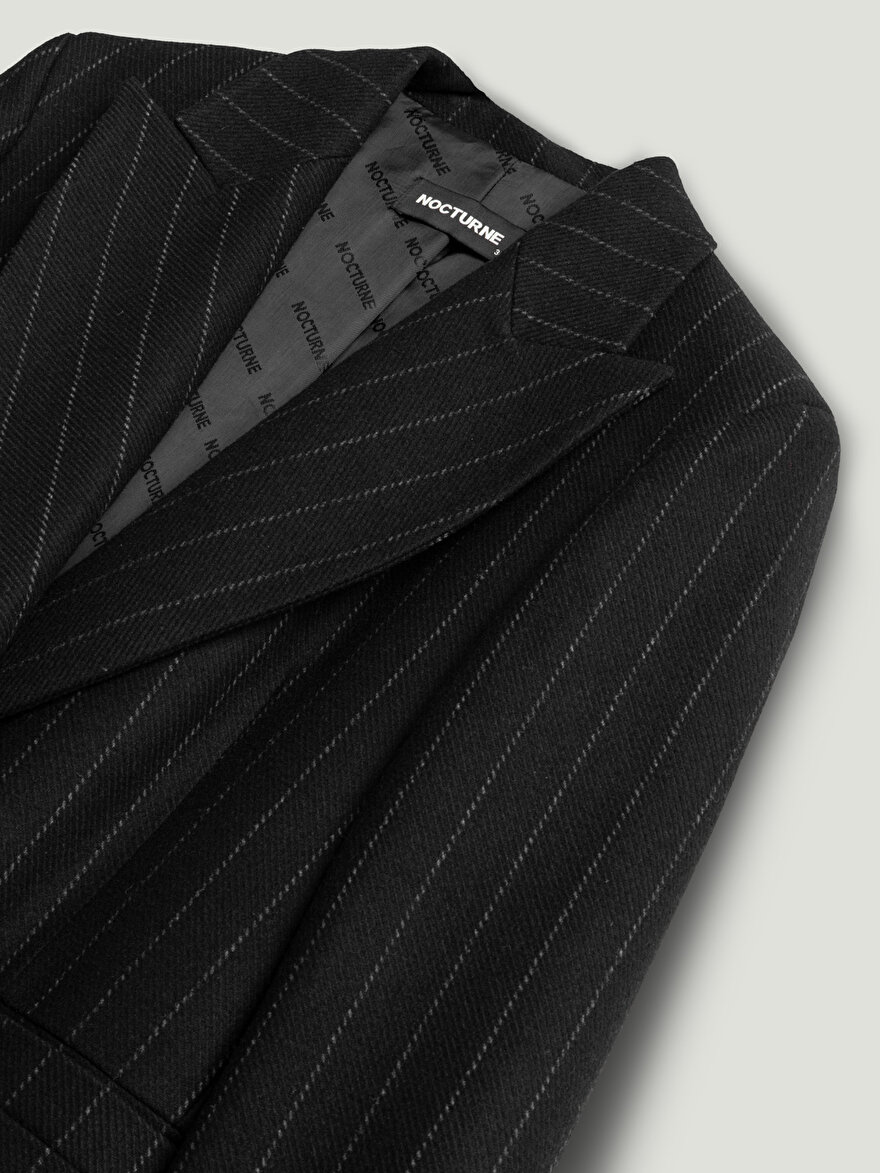 Nocturne Vatkalı Kaşe Kaban