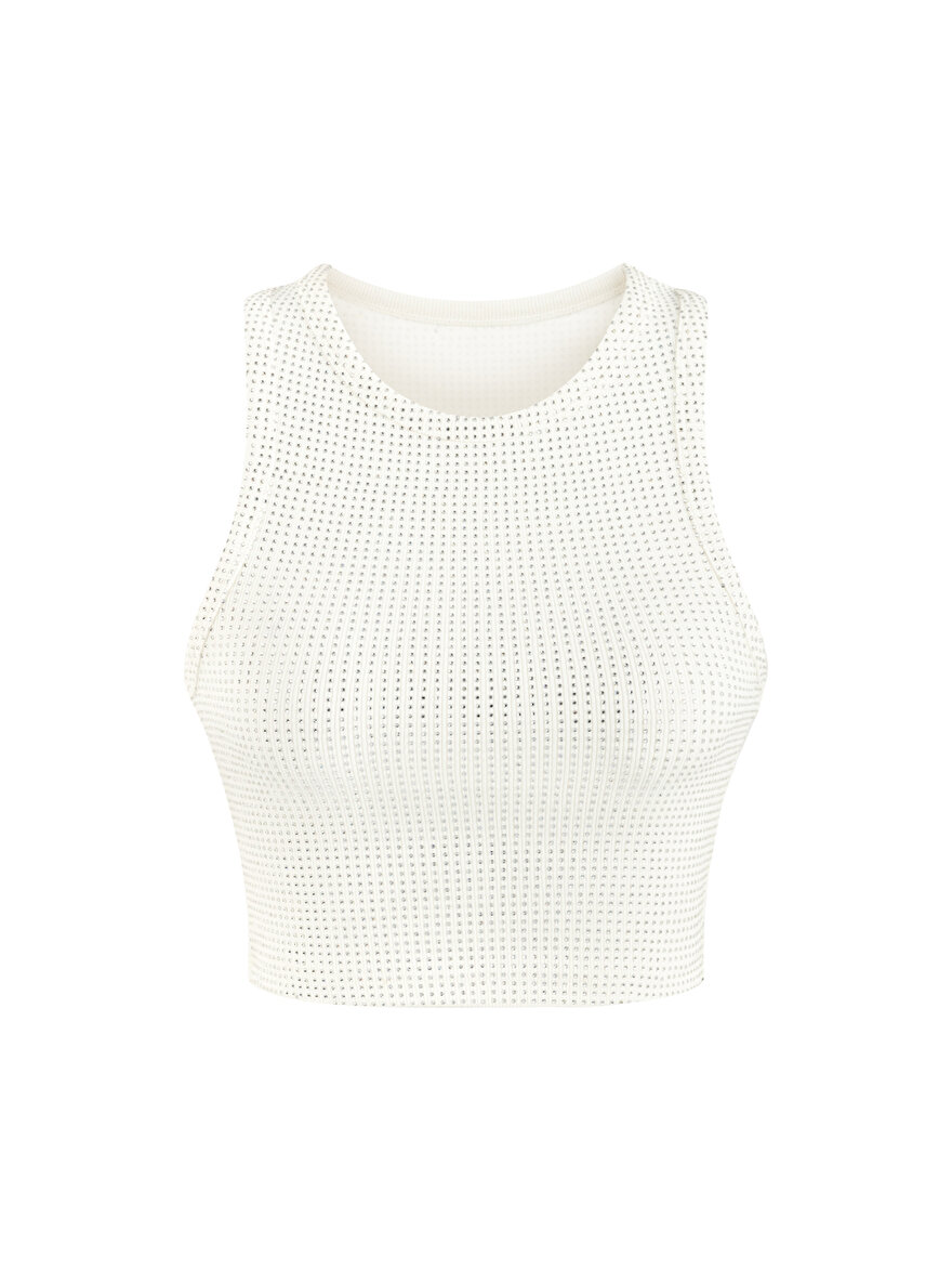 Nocturne Taşlı Crop Top