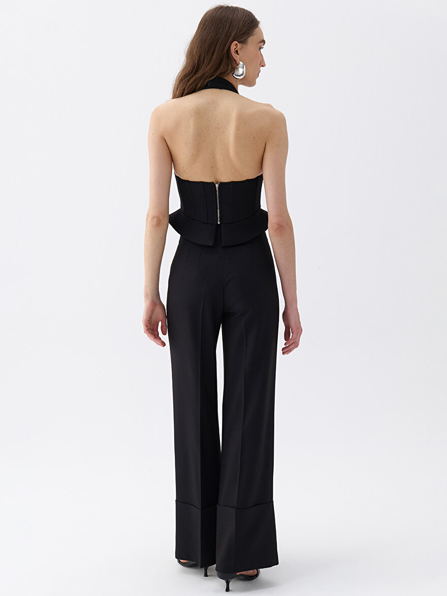 Nocturne Korse Görünümlü Crop Top