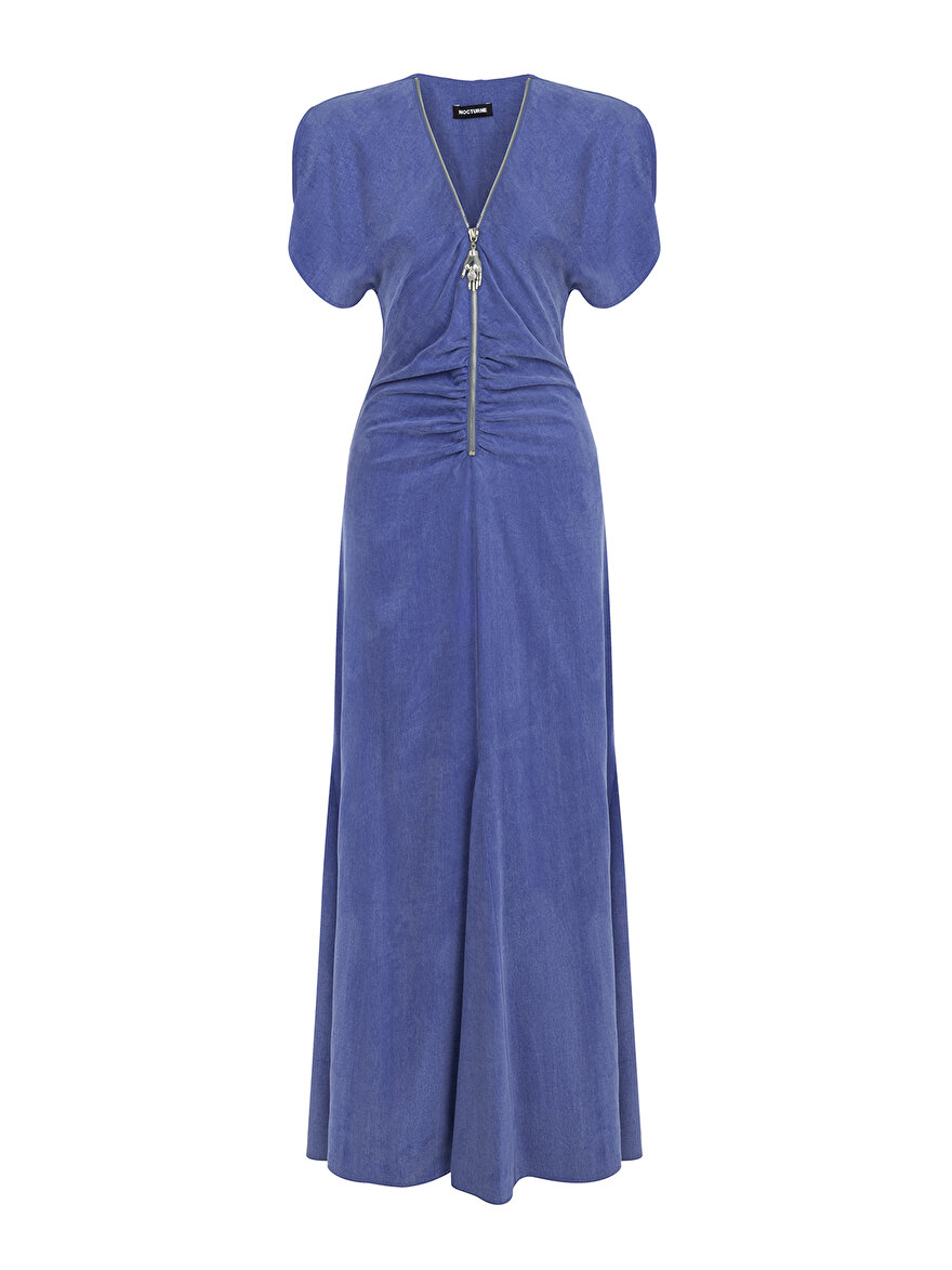 Nocturne Drape Detaylı Elbise