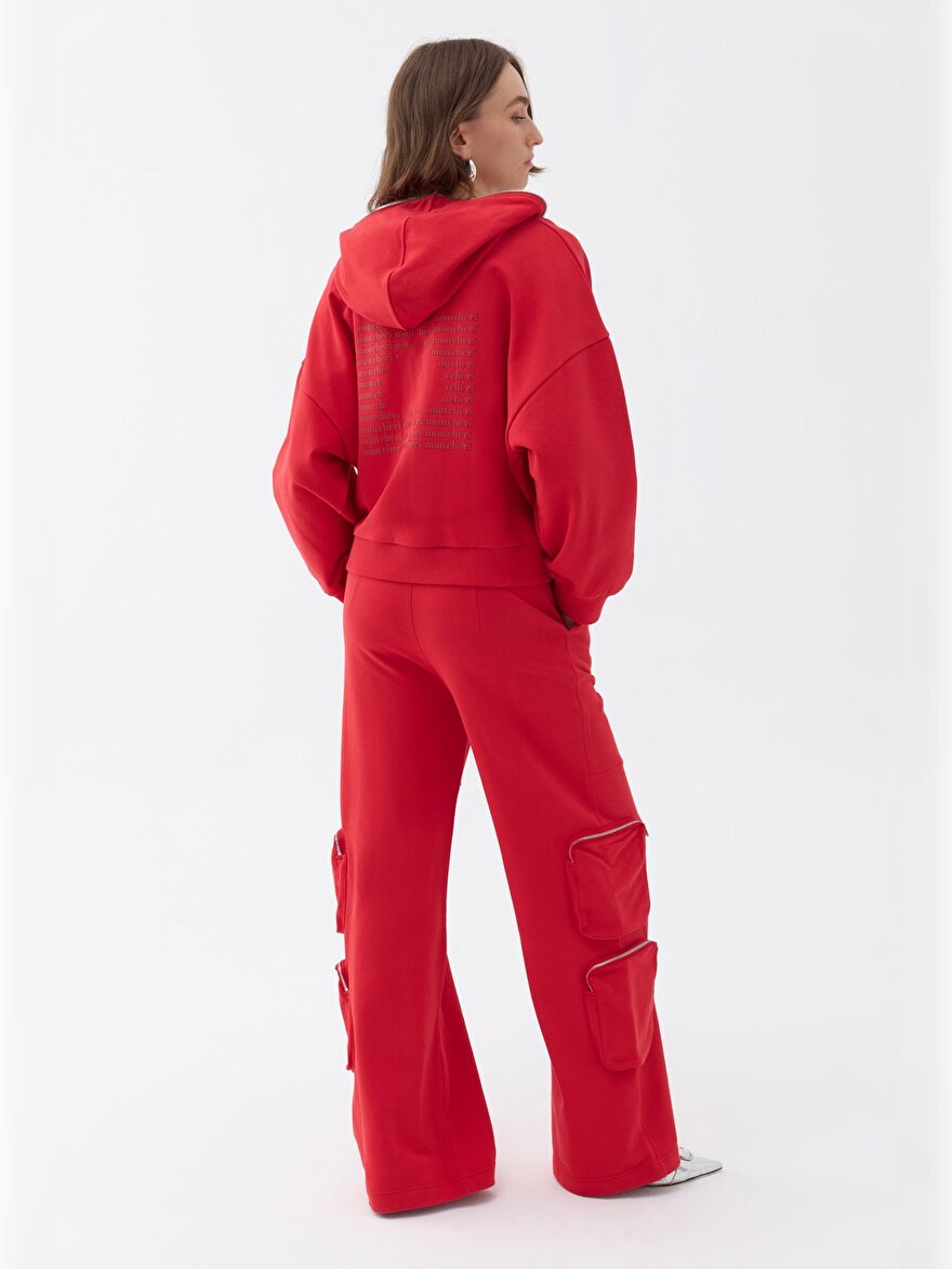 Nocturne Kapüşonlu Oversize Sweatshirt