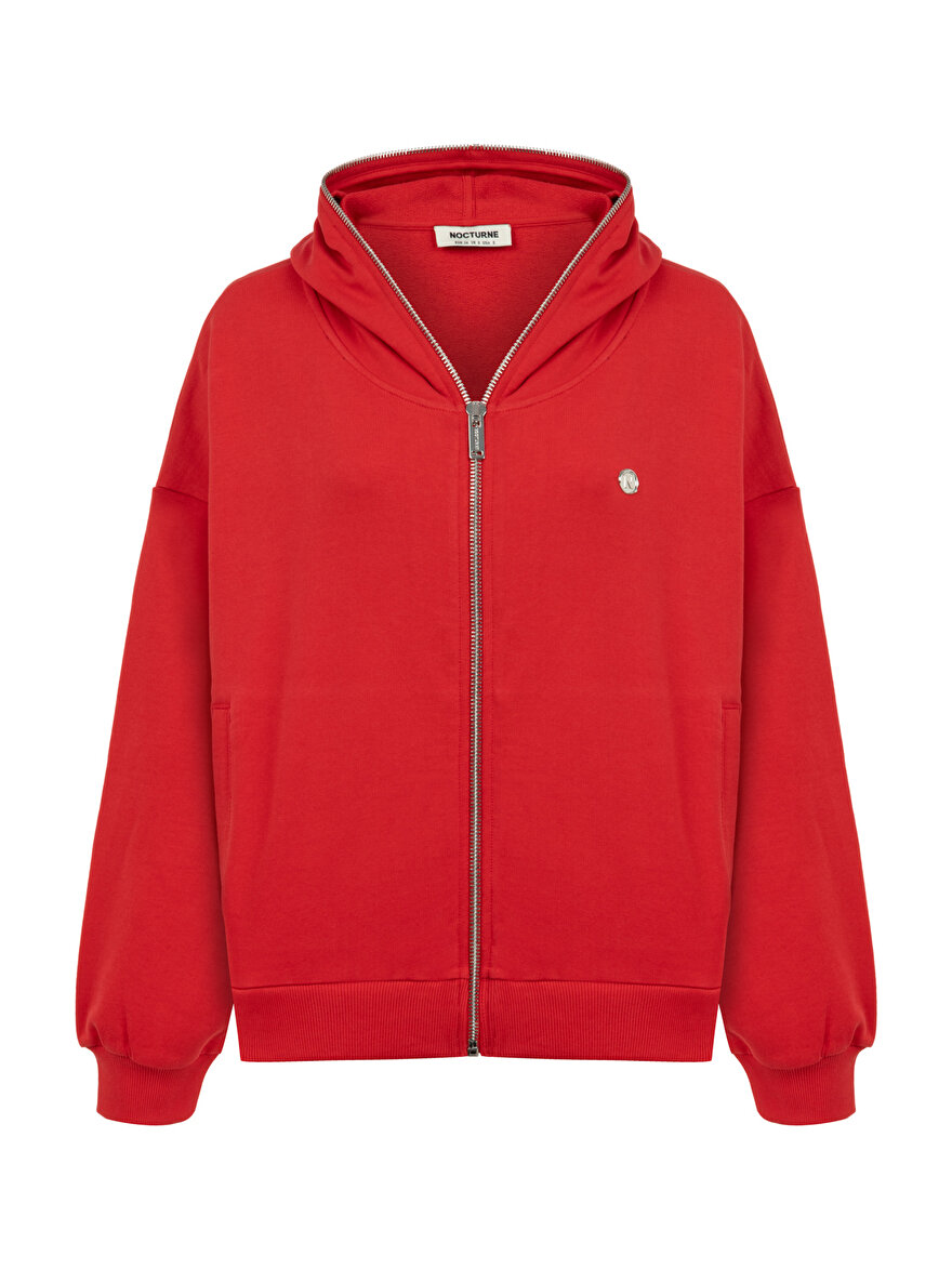 Nocturne Kapüşonlu Oversize Sweatshirt
