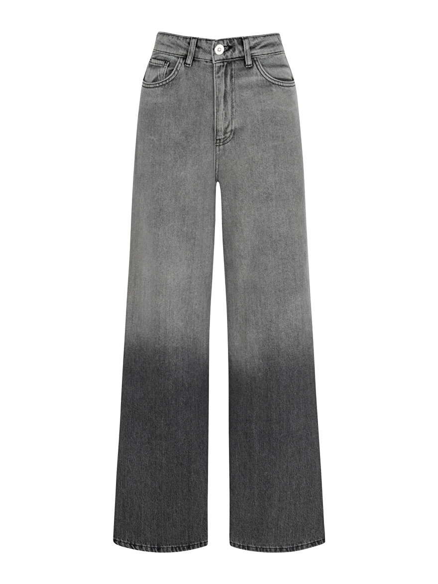 Nocturne Wide Leg Jean Pantolon