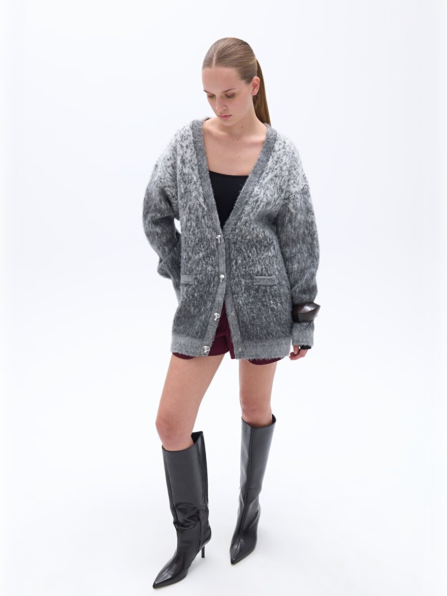 Nocturne Degradeli Oversize Triko
