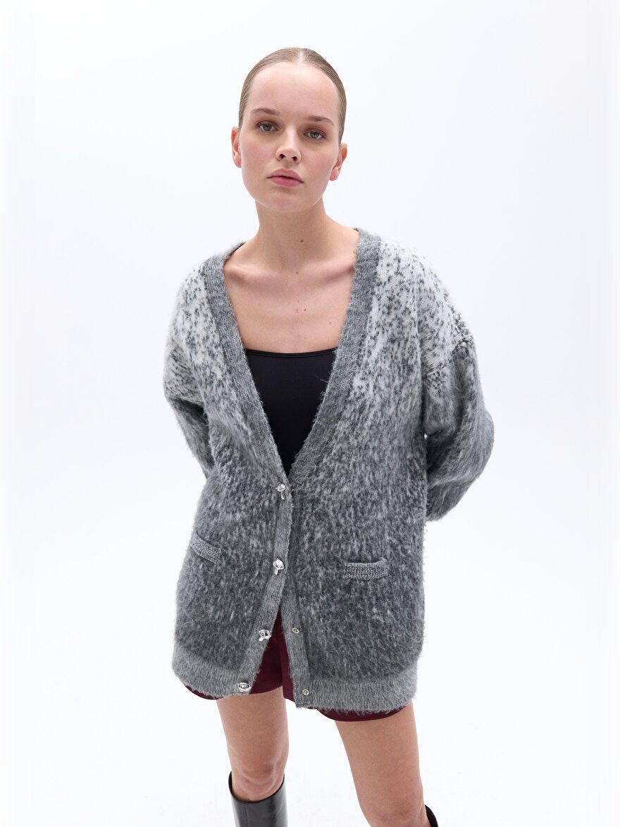 Nocturne Degradeli Oversize Triko