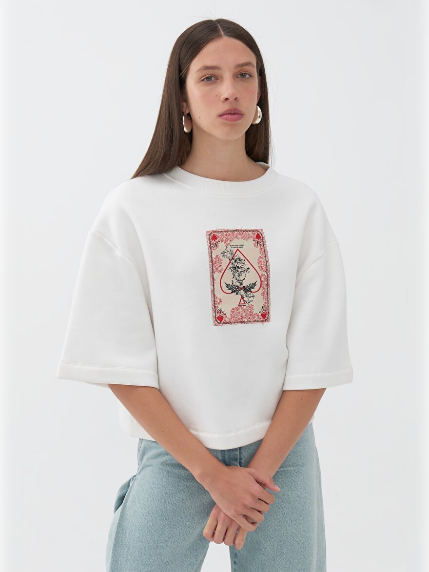 Nocturne Oversize Kısa Kollu T-shirt