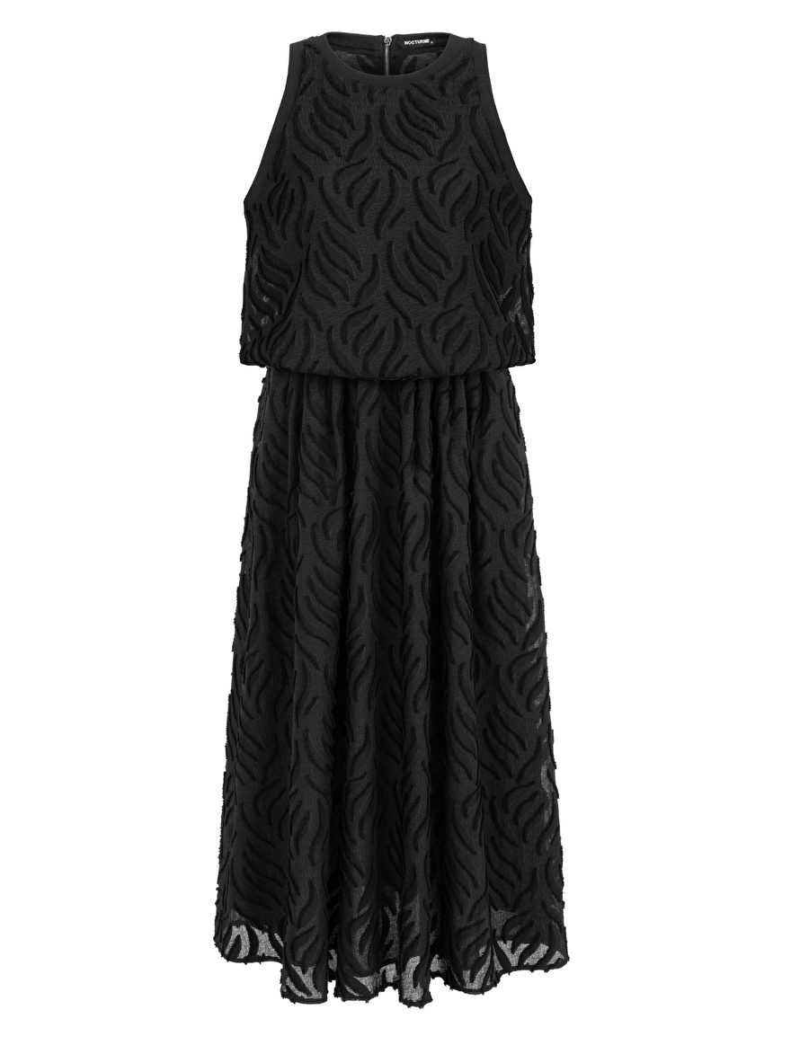 Nocturne Halter Yaka Maxi Elbise
