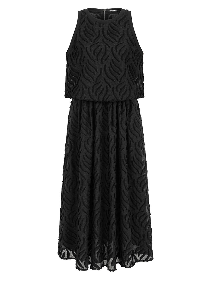 Nocturne Halter Yaka Maxi Elbise
