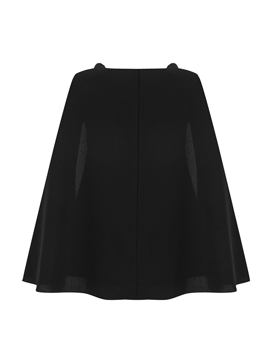 Nocturne Pelerin Kol Mini Elbise