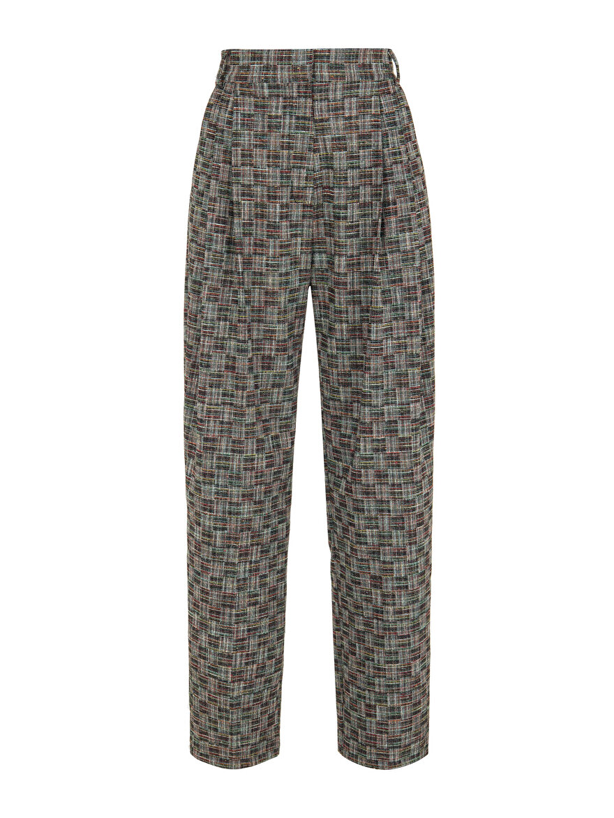 Nocturne Yüksek Bel Mom Fit Pantolon
