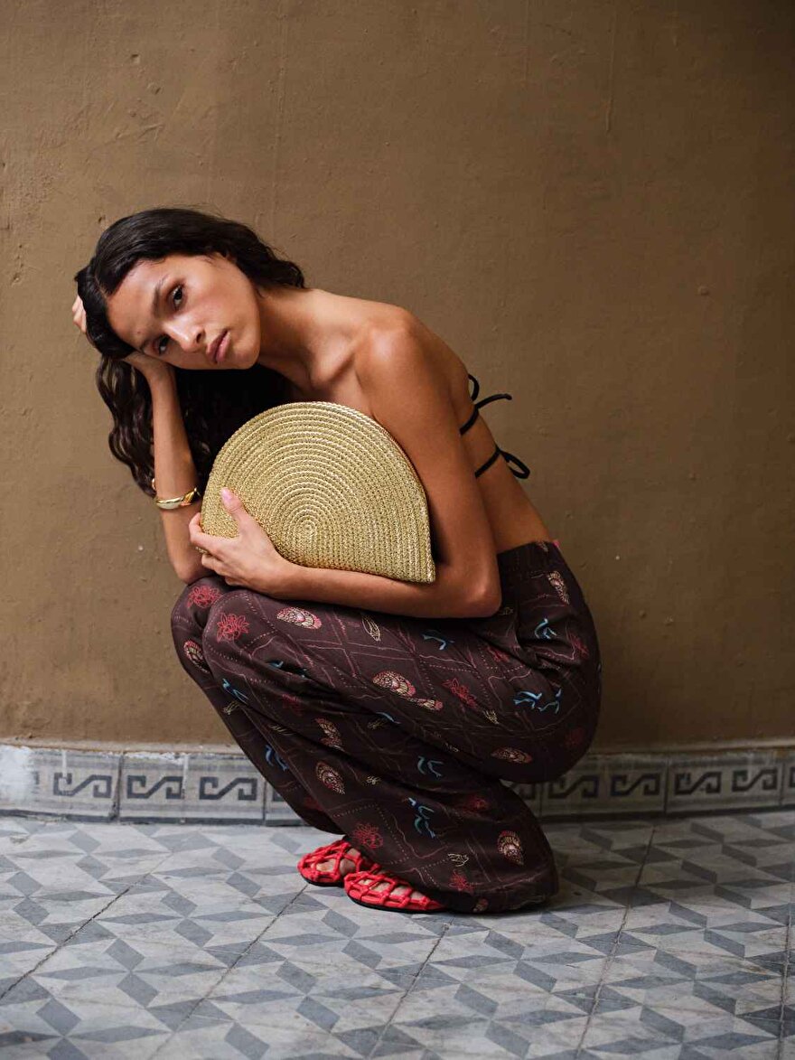 Nocturne Desenli Pantolon