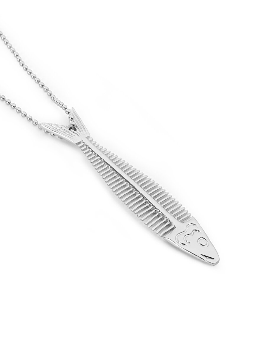 Nocturne Balık Uçlu Zincir Kolye