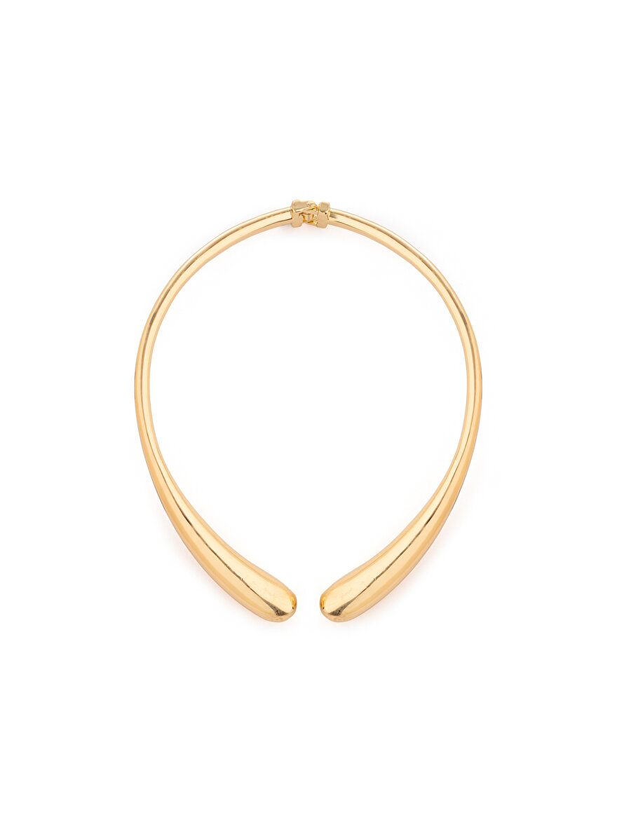 Nocturne Gold Plaka Kolye