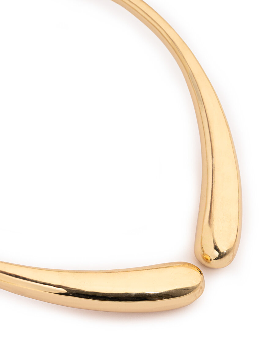 Nocturne Gold Plaka Kolye