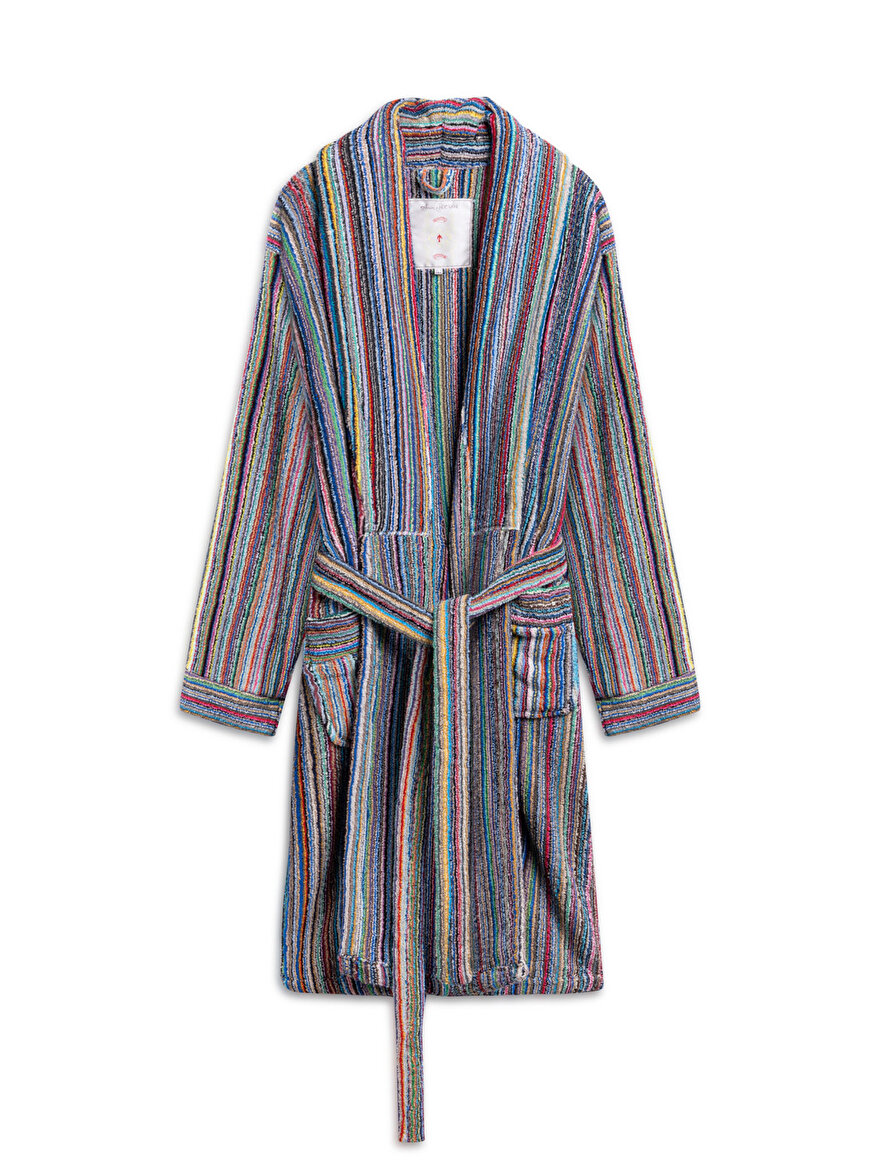 Nocturne Desenli Bornoz