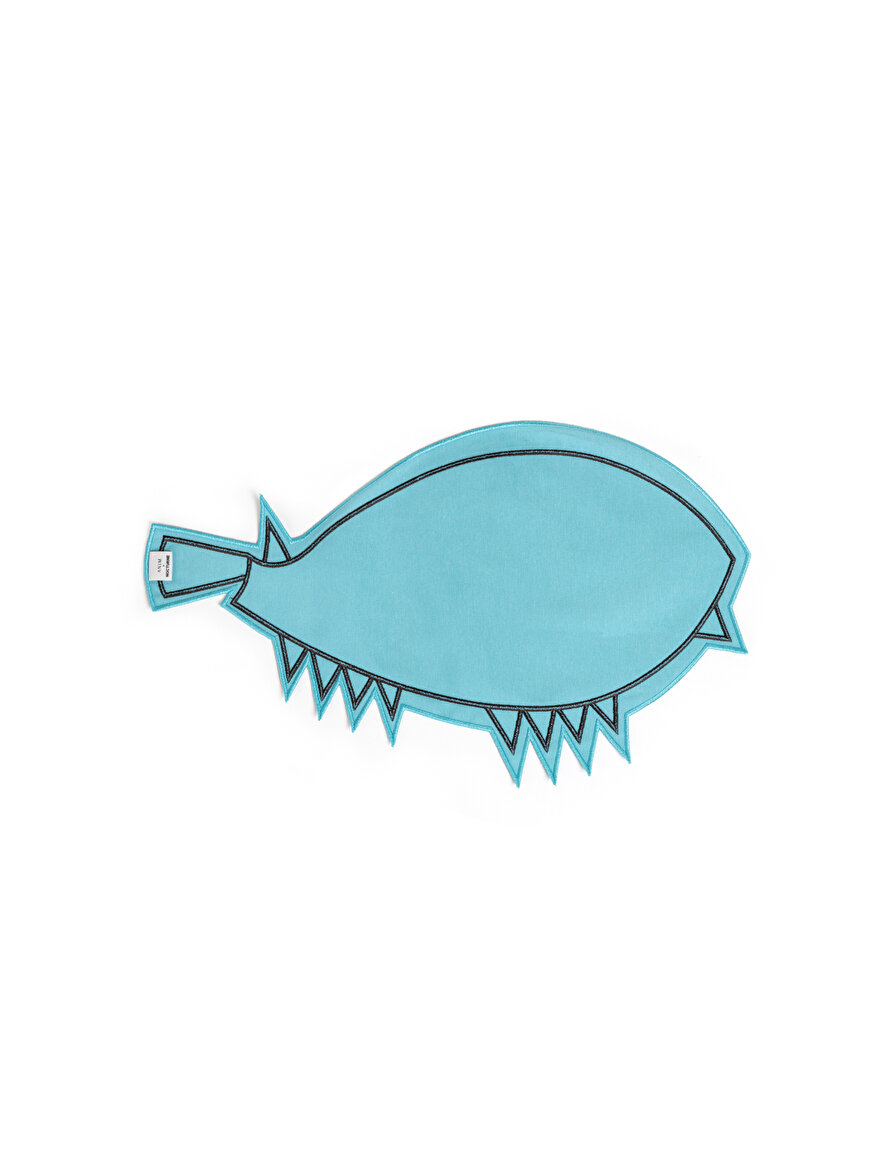 Nocturne Balık Tasarımlı Amerikan Servis