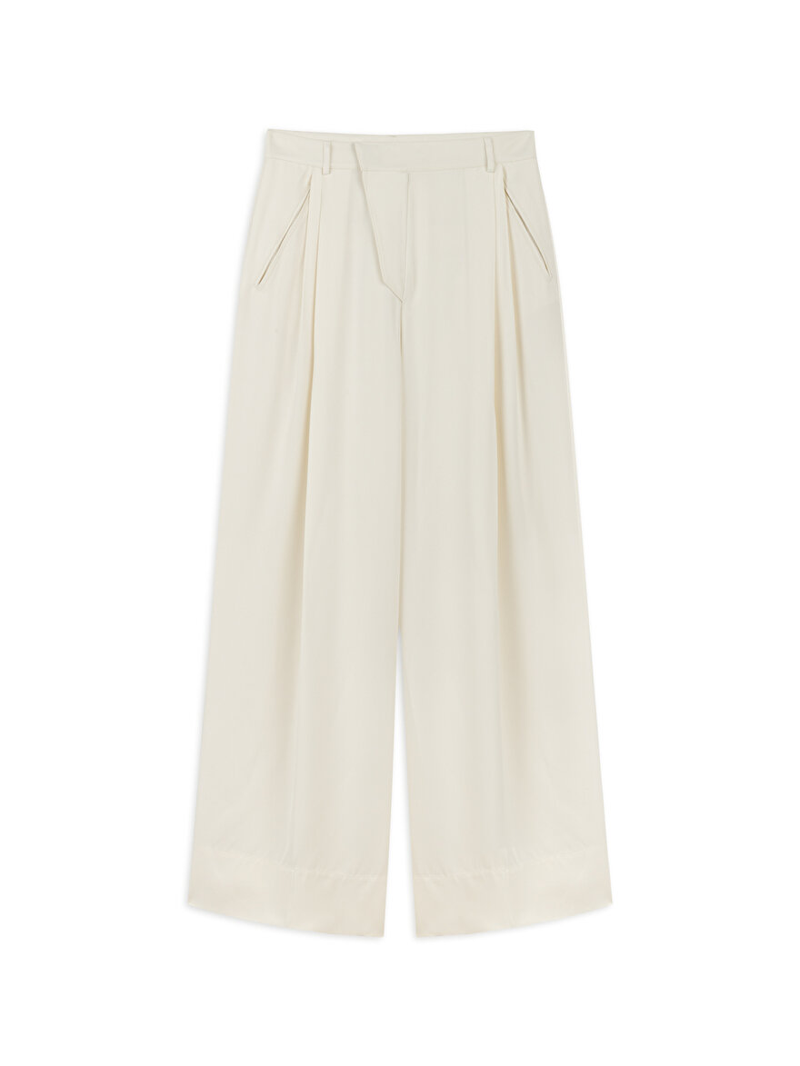 Nocturne Asimetrik Pat Detaylı Pantolon