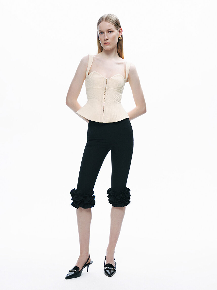 Nocturne Korse Tasarımlı Bluz