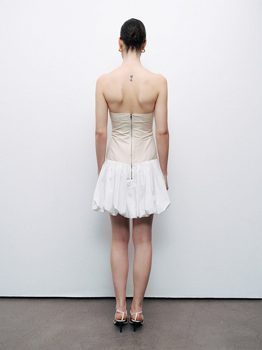 Nocturne Straplez Mini Elbise