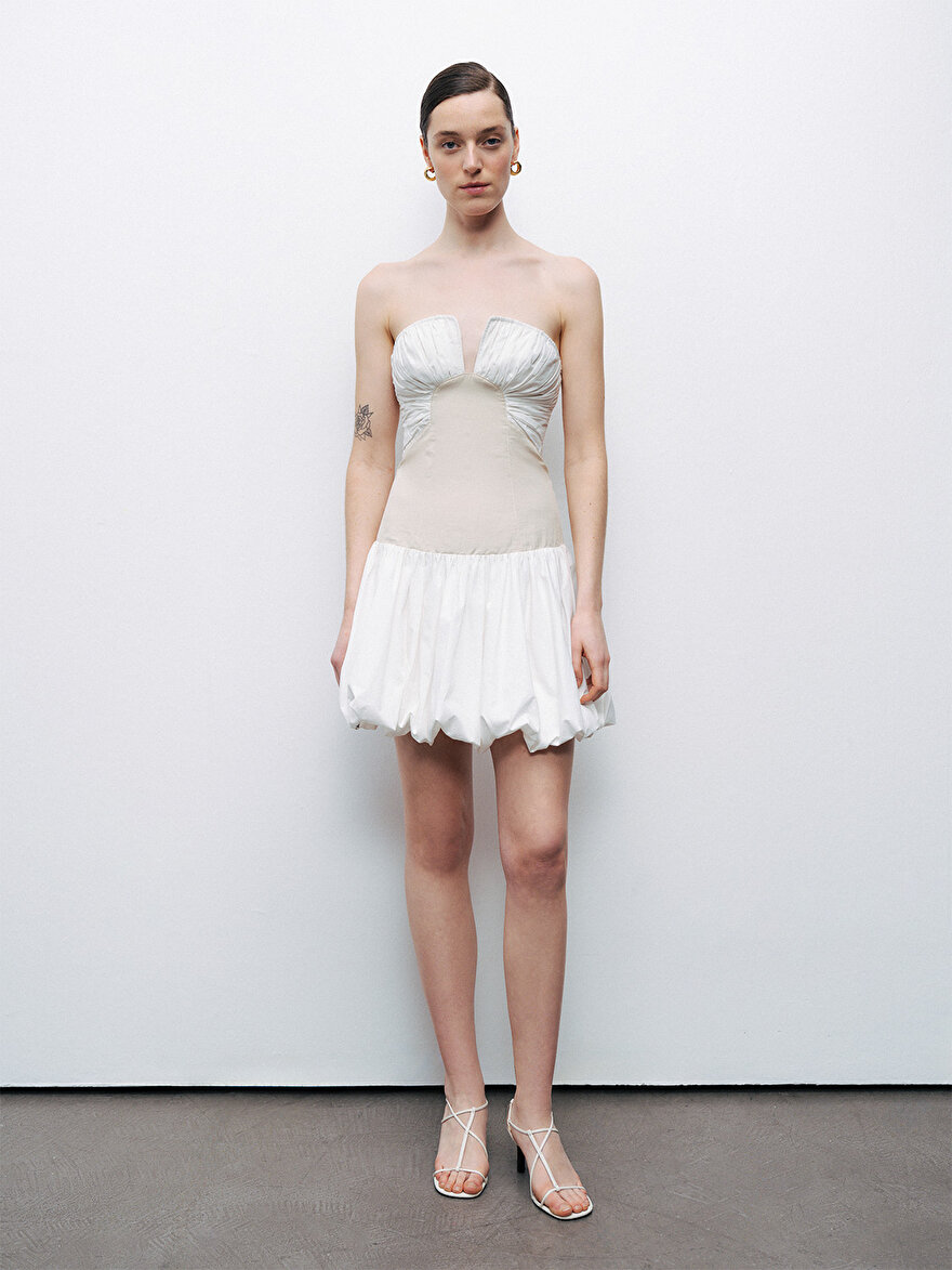 Nocturne Straplez Mini Elbise