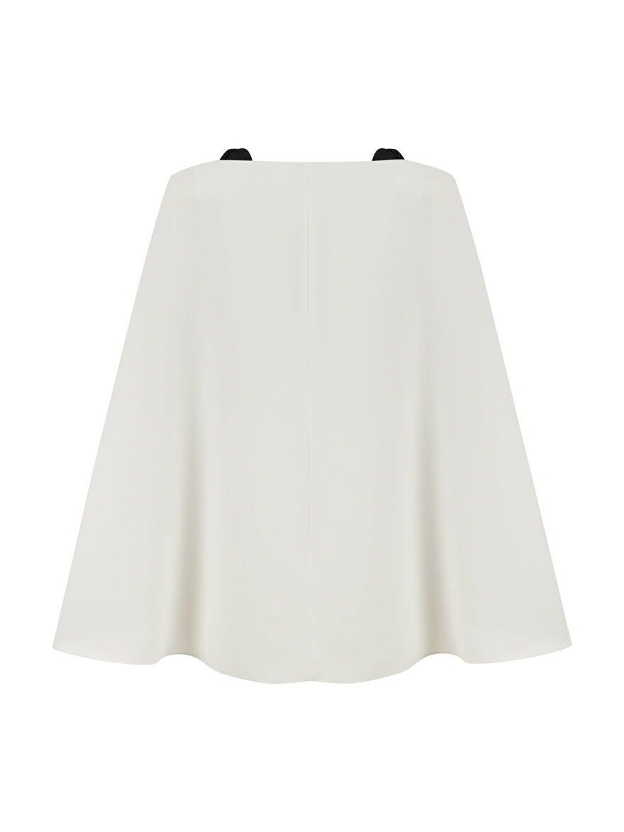 Nocturne Pelerin Kol Mini Elbise