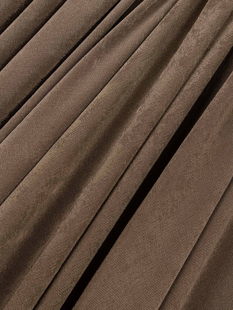 Nocturne Drape Detaylı Dökümlü Maxi Elbise