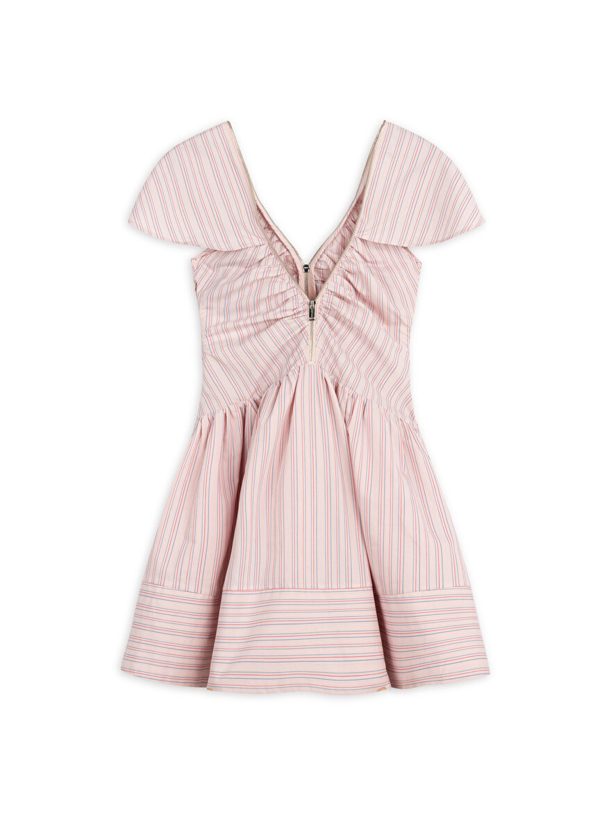 Nocturne Fermuar Detaylı Mini Elbise