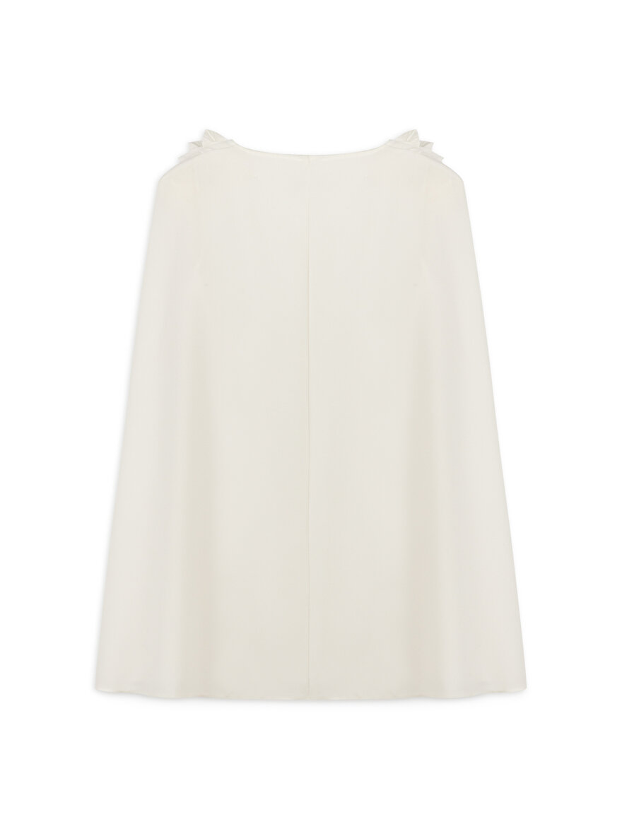 Nocturne Pelerin Kol Mini Elbise